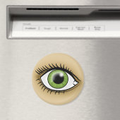 緑色の目アイコン マグネット (インサイチュ (食洗機))