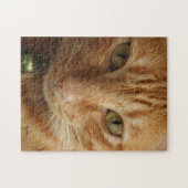 緑色の目 ジグソーパズル (横)