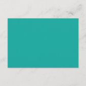 緑色の背景に エンクロージャーカード (正面)