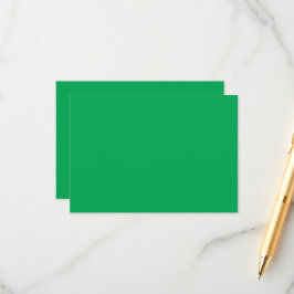 緑色の背景に エンクロージャーカード