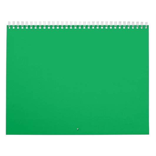 緑色の背景に カレンダー (カバー)