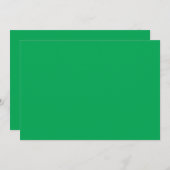 緑色の背景に セーブザデート (正面/裏面)