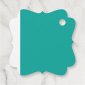 緑色の背景に フェイバータグ (裏面)