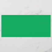 緑色の背景に メニュー (裏面)