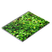 緑色の葉 ノートブック (左側)