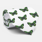 緑色の蝶 ネクタイ (ロール)