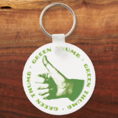 緑色の親指 キーホルダー (正面)