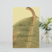 緑色の離れ文具 便箋 (スタンド正面)