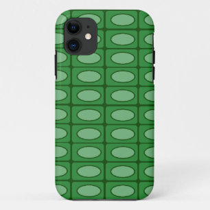 緑色アリゲーターの皮膚パターン iPhone 11 ケース