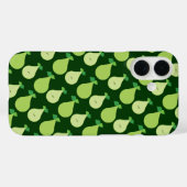緑色モダンのPear iPhoneケース Case-Mate iPhoneケース (裏面 (横))