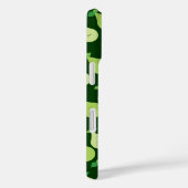 緑色モダンのPear iPhoneケース Case-Mate iPhoneケース (裏面 / 右)