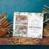 緑色写真素晴らし祖母プラーク フォトプラーク (側面)