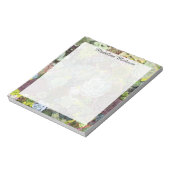 緑色多肉株 ノートパッド (回転)