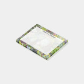 緑色多肉株 ポストイット (アングル)