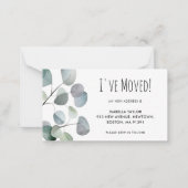 緑色植物学 |アナウンスカードを移動した ノートカード (正面)