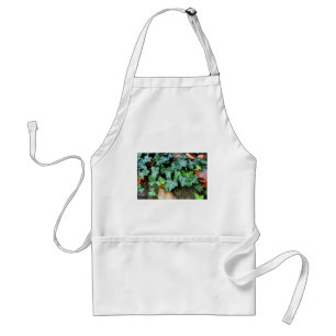 緑色植物性ツタと野石 スタンダードエプロン