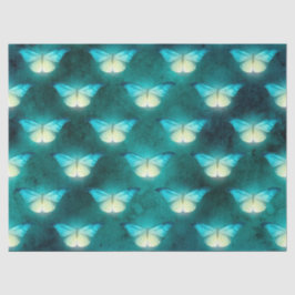 緑色白熱［赤熱］光を放つの蝶の切り離 薄葉紙