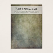 緑色素朴イエローイヤリングホルダー表示カード (正面)