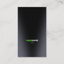 緑色航法燈 名刺