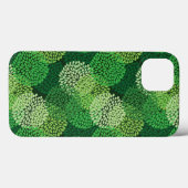 緑色花柄 Case-Mate iPhoneケース (裏面 (横))