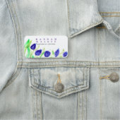 緑色草花 名札 (インサイチュ)