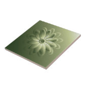 緑花びら タイル (側面)