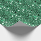 緑花包み紙 ラッピングペーパー (角)