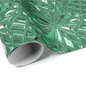 緑花包み紙 ラッピングペーパー (ロールコーナー)