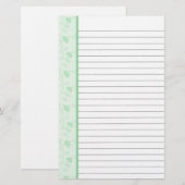 緑花文房具 便箋 (正面/裏面)