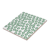 緑花Y2Kパターン タイル (側面)