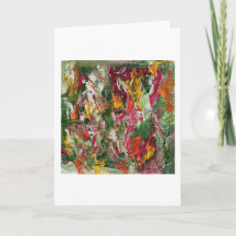 緑芸術的色のカード抽象芸術は明るい。80日目