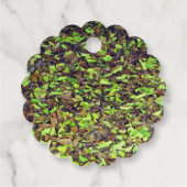 緑茶のに感謝葉する フェイバータグ (裏面)