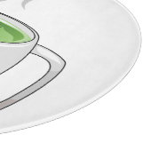 緑茶のカップ カッティングボード (角)