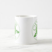 緑茶のマグ コーヒーマグカップ (中央)