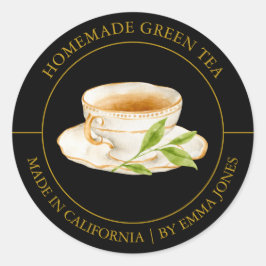 緑茶のラモダンベル ラウンドシール