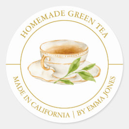緑茶のラモダンベル ラウンドシール
