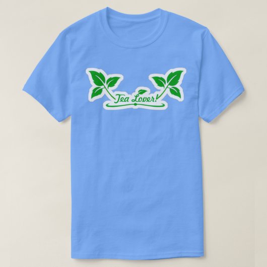 緑茶の恋人の感覚 Tシャツ (デザイン正面)