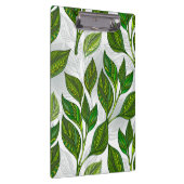 緑茶の継ぎ目のないパタ葉ーン クリップボード (右)