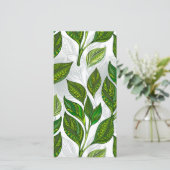 緑茶の継ぎ目のないパタ葉ーン セーブザデート (スタンド正面)