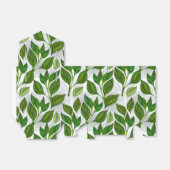 緑茶の継ぎ目のないパタ葉ーン フェイバーボックス (折り畳みなし)