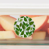 緑茶の継ぎ目のないパタ葉ーン ラベル (貼付)