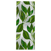 緑茶の継ぎ目のないパタ葉ーン ワインギフトバッグ (正面)