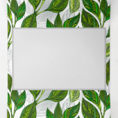 緑茶の継ぎ目のないパタ葉ーン 三つ折りプログラム (内部中)