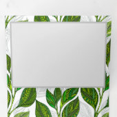 緑茶の継ぎ目のないパタ葉ーン 三つ折りプログラム (内部最初)