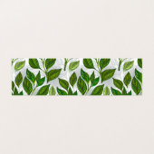 緑茶の継ぎ目のないパタ葉ーン 名刺 (外部フラット)