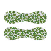 緑茶の継ぎ目のないパタ葉ーン 野球ボール (パネル)