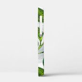 緑茶の継ぎ目のないパタ葉ーン Case-Mate iPhoneケース (裏面 / 左)