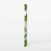 緑茶の継ぎ目のないパタ葉ーン SAMSUNG GALAXYケース (右側)