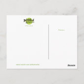 緑茶はがき ポストカード (裏面)