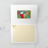 緑茶グリーティングカード カード (内部)